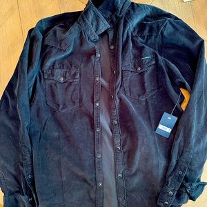 Lucky Brand Men’s Western Shirt, Medium, Black